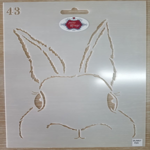 Bunny Stencil nr43
