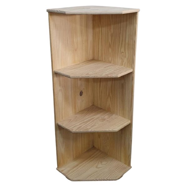 Corner Bookshelf 450X450X1300 -RAW