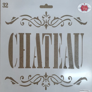 Chateau Scroll (32) 280x243 Stencil
