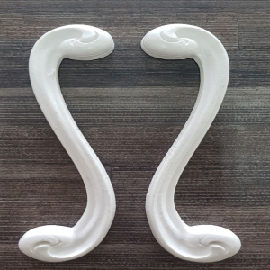 Italic Scroll Moulding Set of 2 - 150mmX33mm