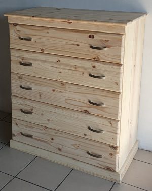 Standing Unit of 5 Drawers | MB Pine Furniture