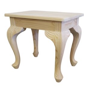 Queen Anne Dresser Stool - RAW