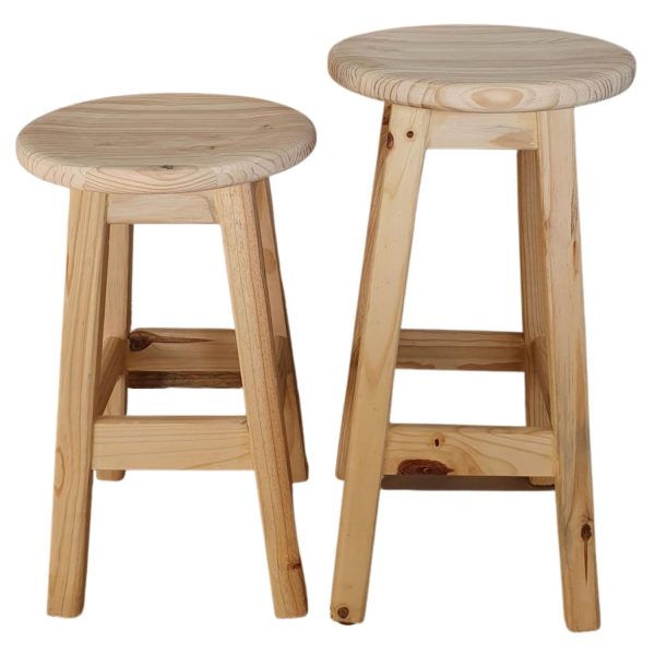 Round Bar Chair 730H - RAW
