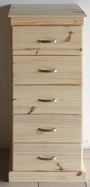 Storage Drawers Chest S5 Raw Finish | MB Pine Furniture