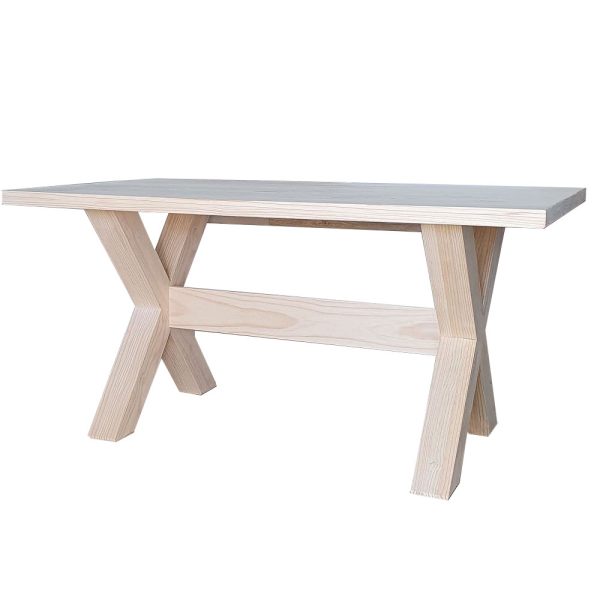 X Leg Table - RAW