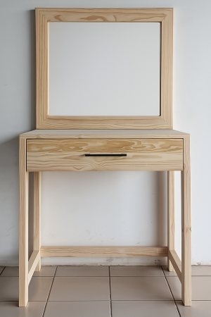 medium sized dresser with mirror