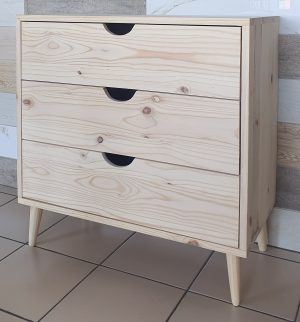 Drawer with Cut Out Handles Chest | MB Pine Furniture