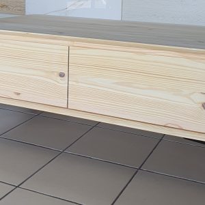 Lucy 4 Dr Coffee Table 1200X700X450 - RAW