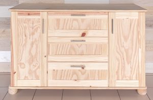 Farmhouse Style Storage Unit | MB Pine Furniture