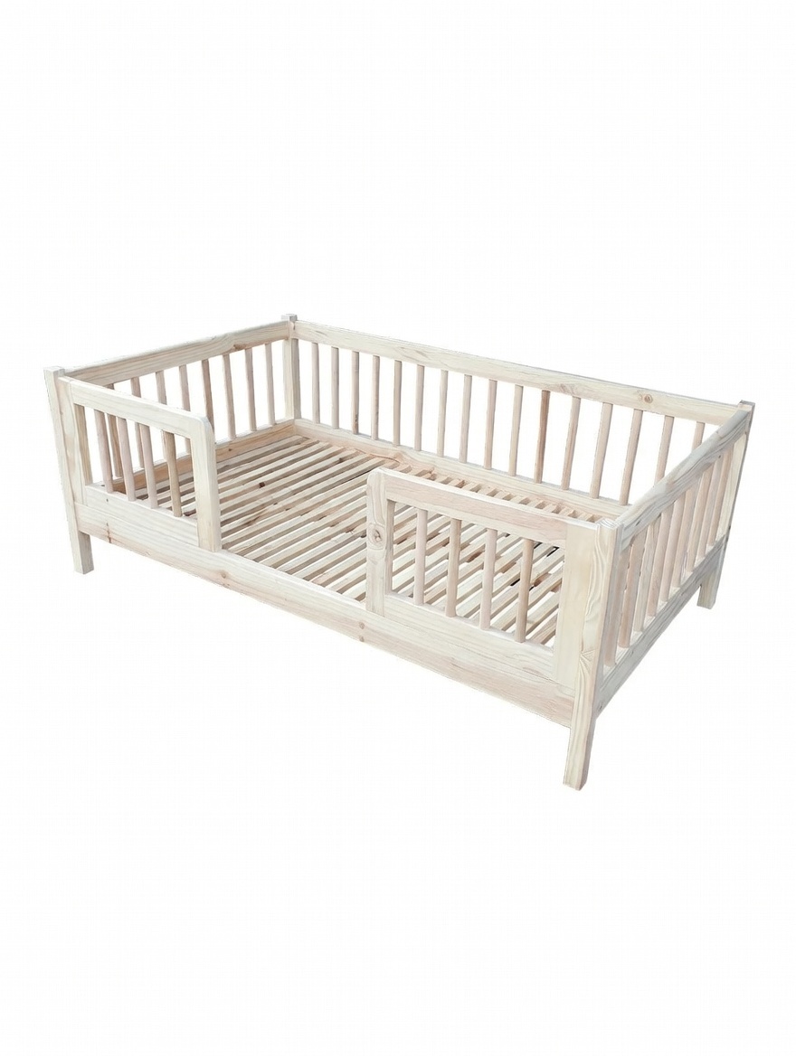 Toddler Bed with Guard Rails