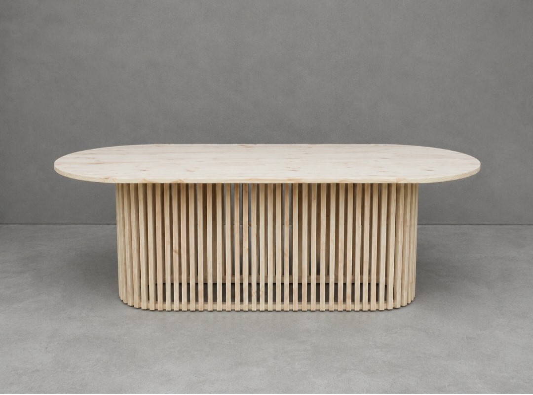 oval dining table